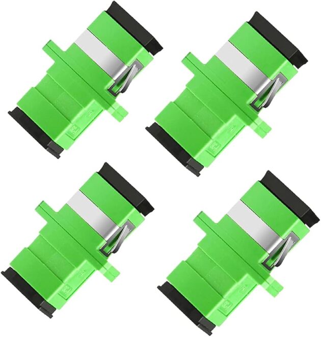 SM simplex SC-APC Optical Adapter (Green)