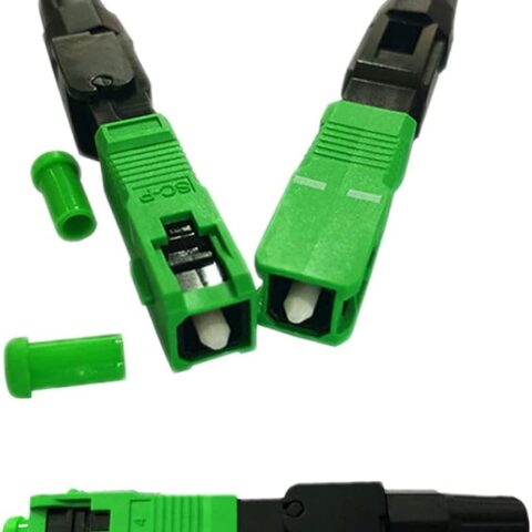 Conector SM fast SC/APC (Verde)