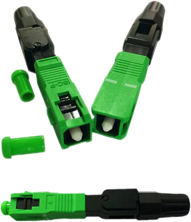 Conector SM fast SC/APC (Verde)